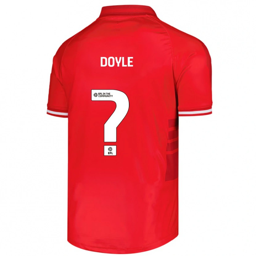 Danxen Dames Matty Doyle #0 Rood Wit Thuisshirt Thuistenue 2025/26 T-Shirt België