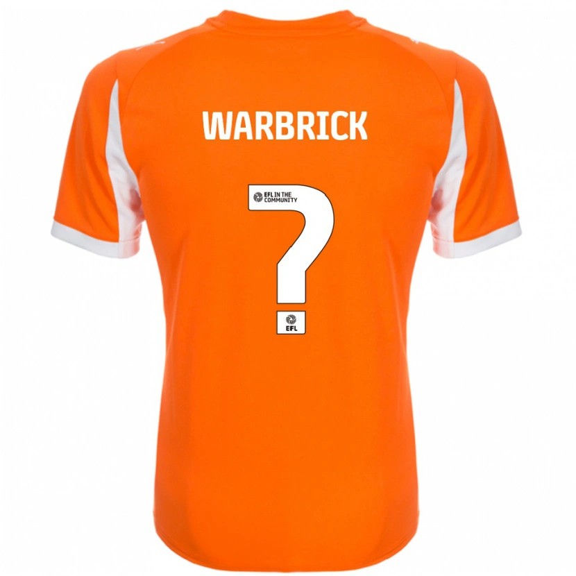 Danxen Dames Cloe Warbrick #0 Oranje Wit Thuisshirt Thuistenue 2025/26 T-Shirt België