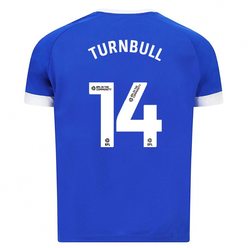 Danxen Dames David Turnbull #14 Blauw Wit Thuisshirt Thuistenue 2025/26 T-Shirt België