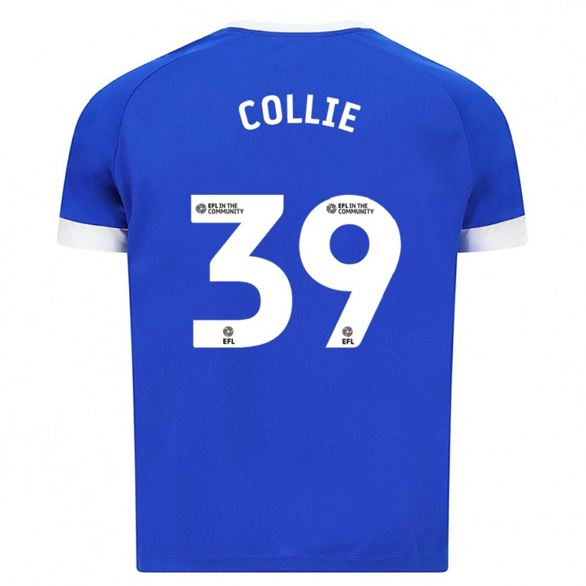 Danxen Dames Eliza Collie #39 Blauw Wit Thuisshirt Thuistenue 2025/26 T-Shirt België