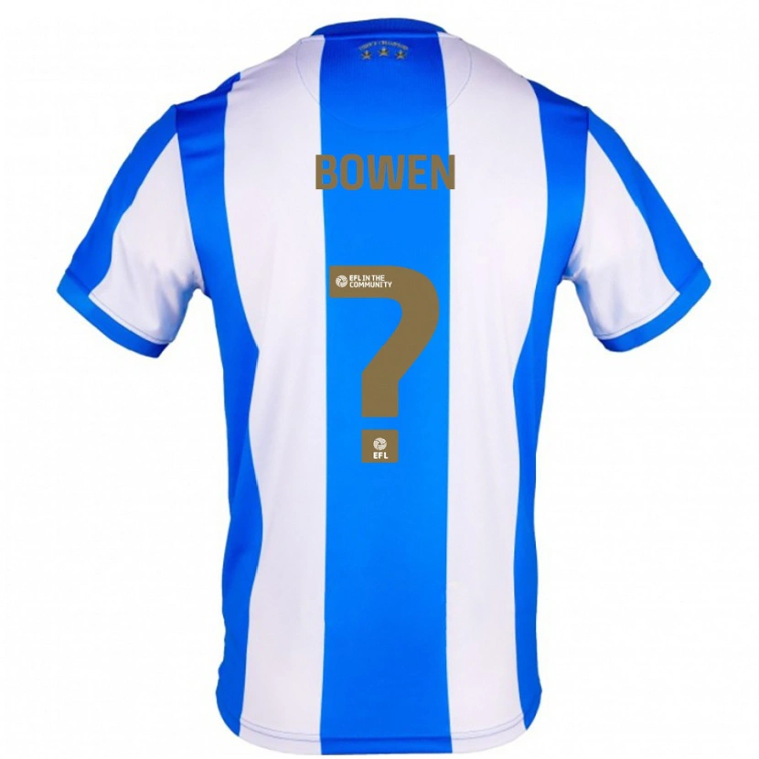 Danxen Dames Staitham Bowen #0 Blauw Wit Thuisshirt Thuistenue 2025/26 T-Shirt België