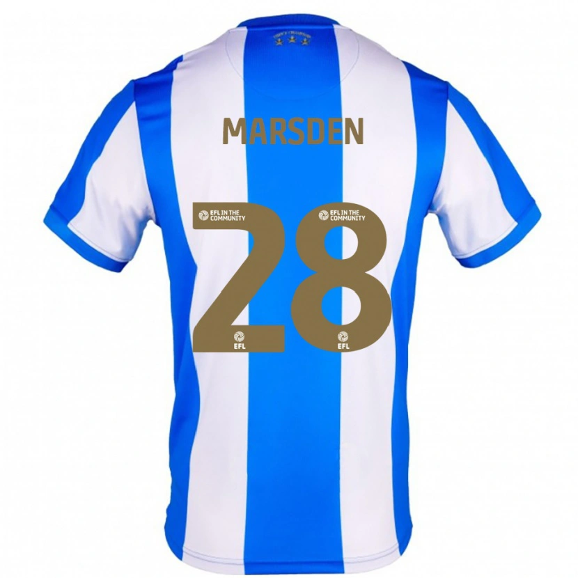 Danxen Dames Brooke Marsden #28 Blauw Wit Thuisshirt Thuistenue 2025/26 T-Shirt België