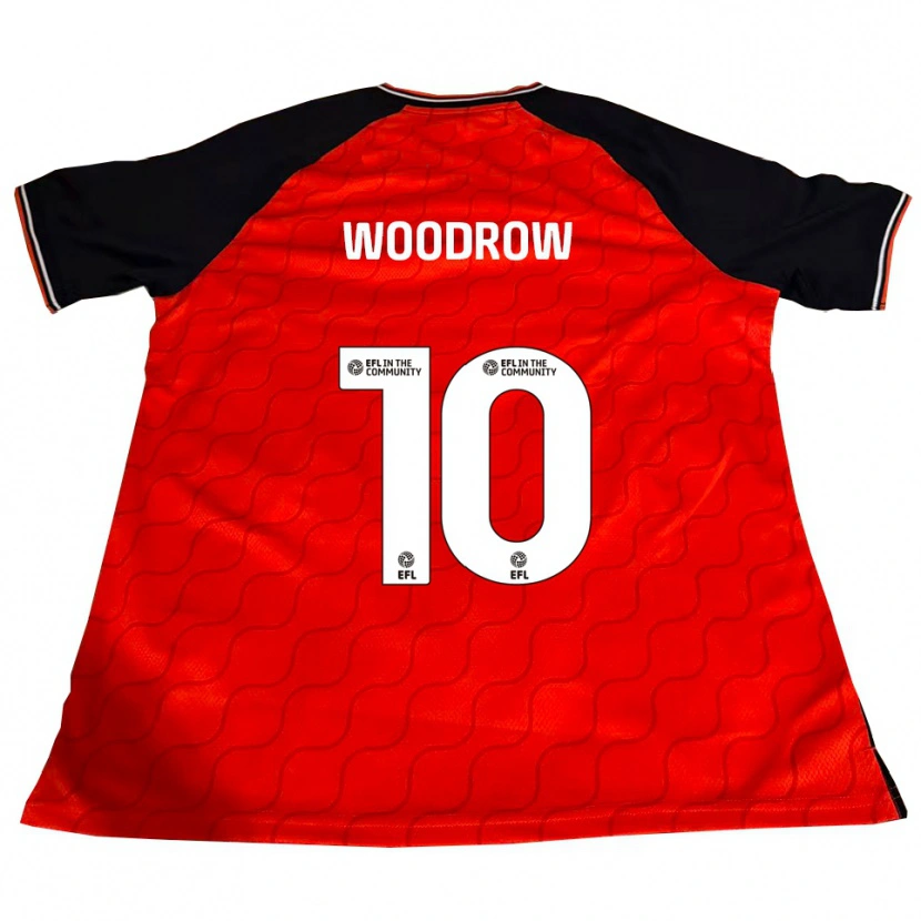 Danxen Dames Cauley Woodrow #10 Oranje Zwart Wit Thuisshirt Thuistenue 2025/26 T-Shirt België