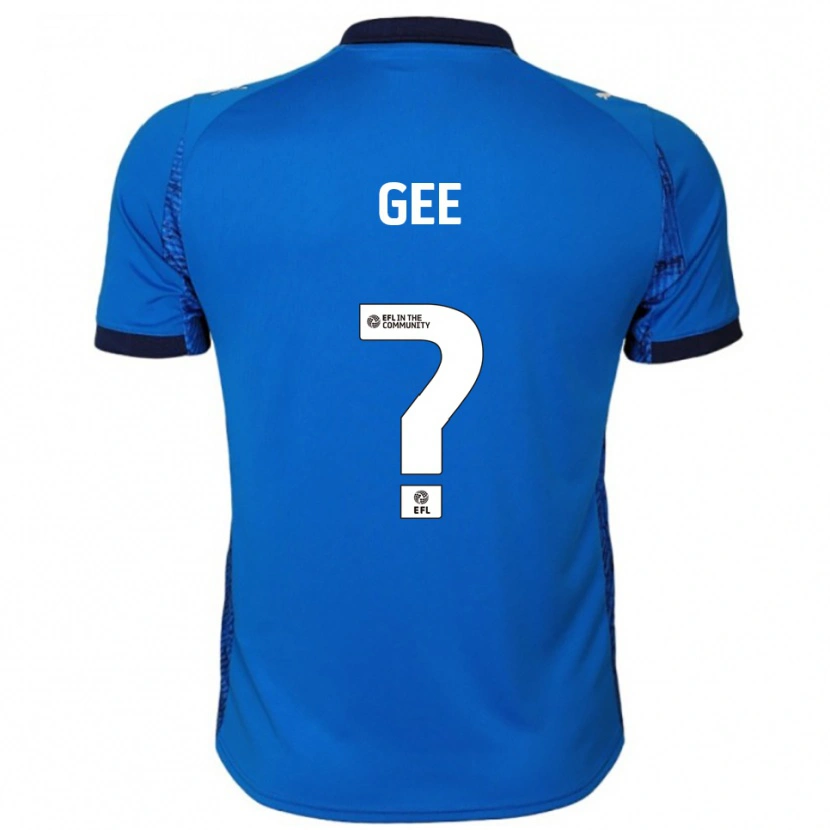 Danxen Dames Katie Gee #0 Blauw Wit Thuisshirt Thuistenue 2025/26 T-Shirt België