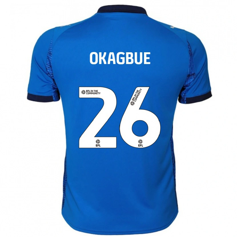 Danxen Dames David Okagbue #26 Blauw Wit Thuisshirt Thuistenue 2025/26 T-Shirt België