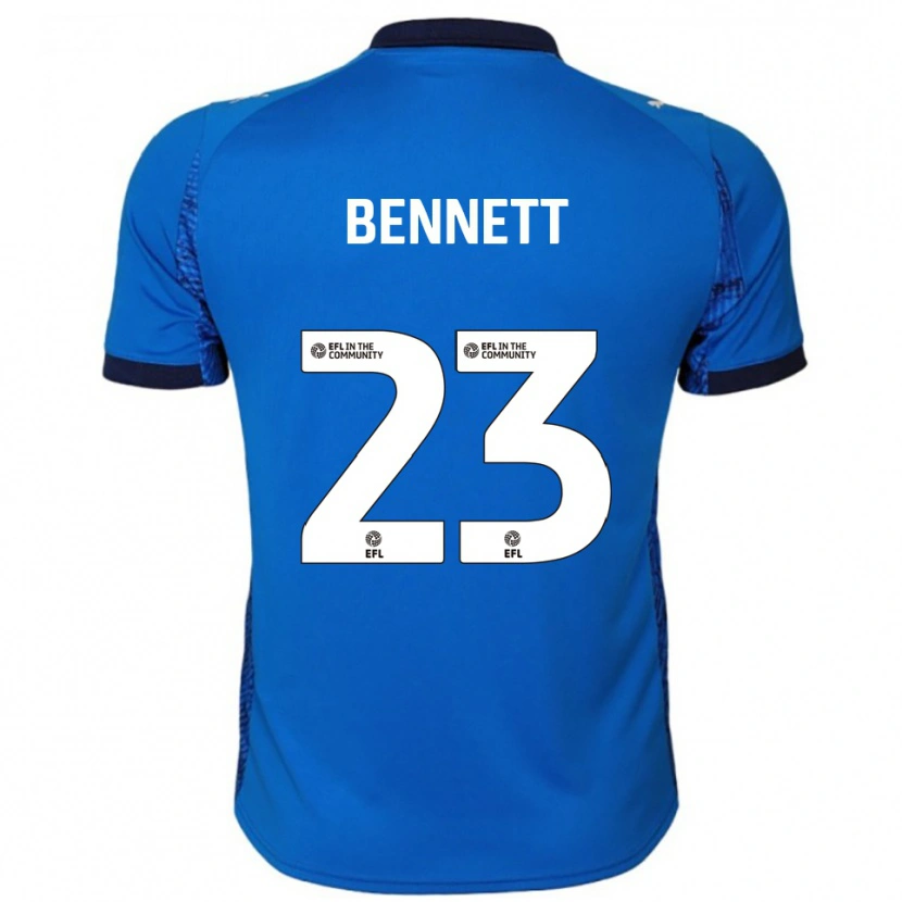 Danxen Dames Renai Bennett #23 Blauw Wit Thuisshirt Thuistenue 2025/26 T-Shirt België