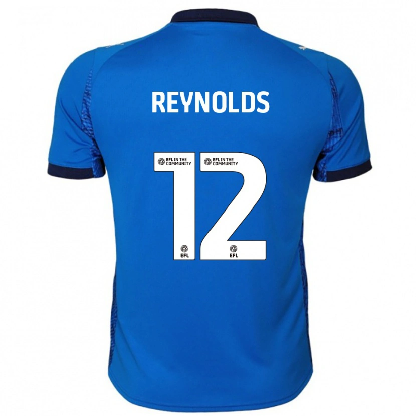 Danxen Dames Niamh Reynolds #12 Blauw Wit Thuisshirt Thuistenue 2025/26 T-Shirt België