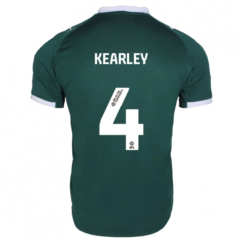 Danxen Dames Amii Kearley #4 Groen Wit Thuisshirt Thuistenue 2025/26 T-Shirt België