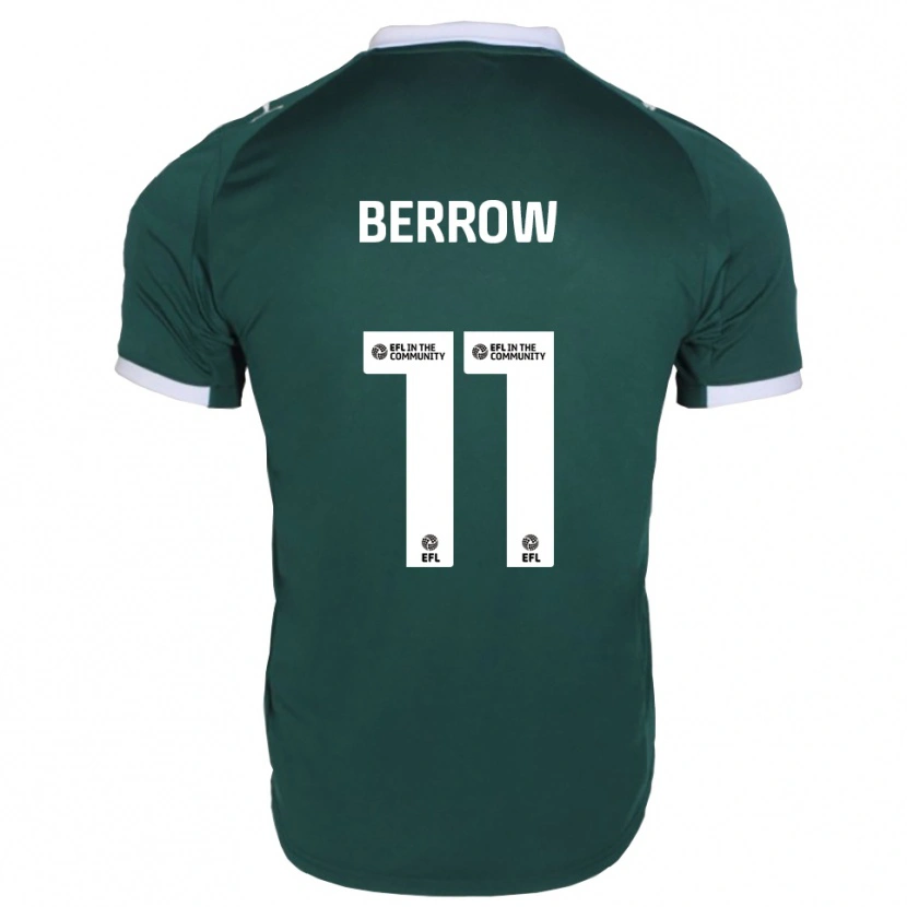 Danxen Dames Jade Berrow #11 Groen Wit Thuisshirt Thuistenue 2025/26 T-Shirt België