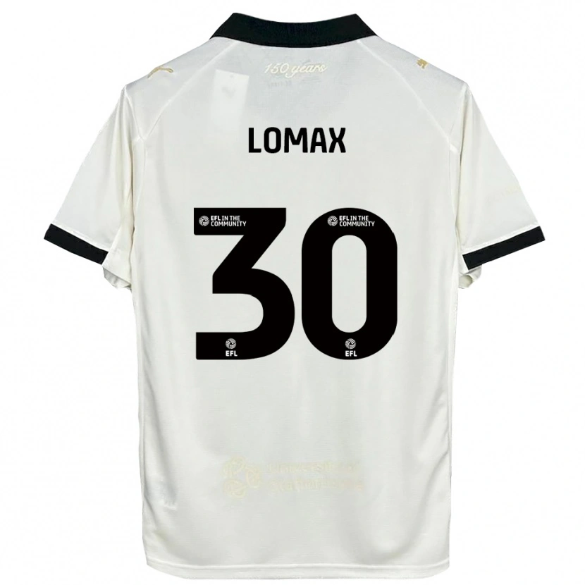 Danxen Dames Ben Lomax #30 Gebroken Wit Zwart Thuisshirt Thuistenue 2025/26 T-Shirt België