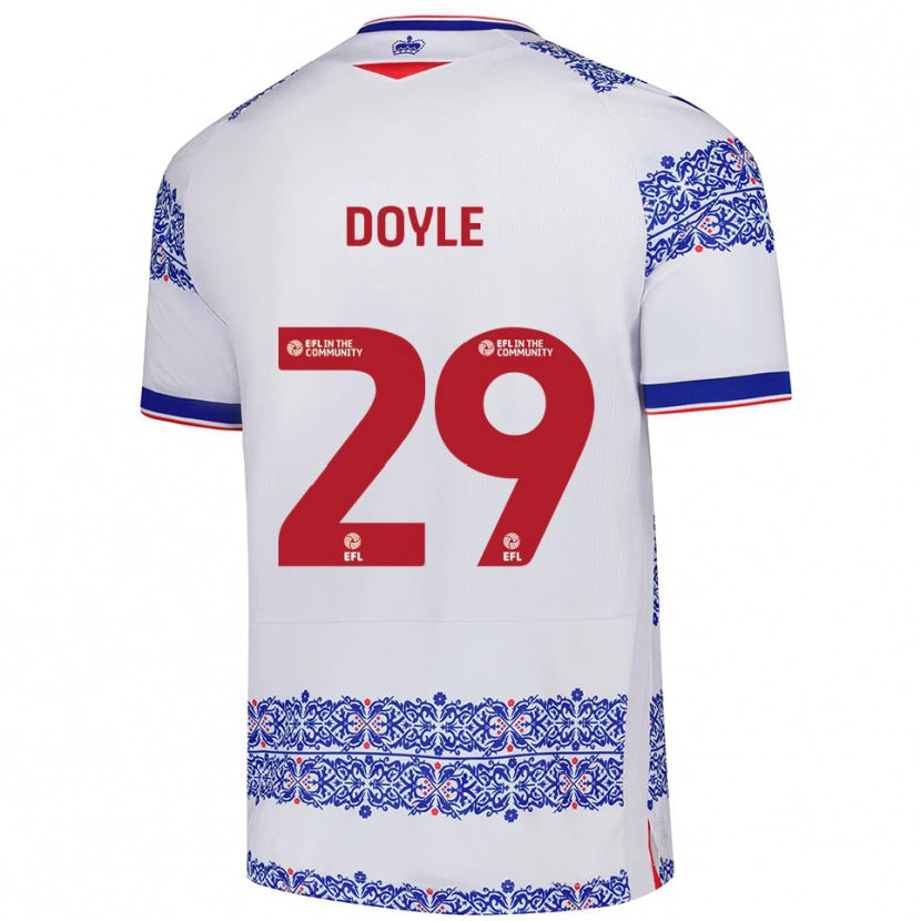 Danxen Dames Kamari Doyle #29 Wit Blauw Thuisshirt Thuistenue 2025/26 T-Shirt België