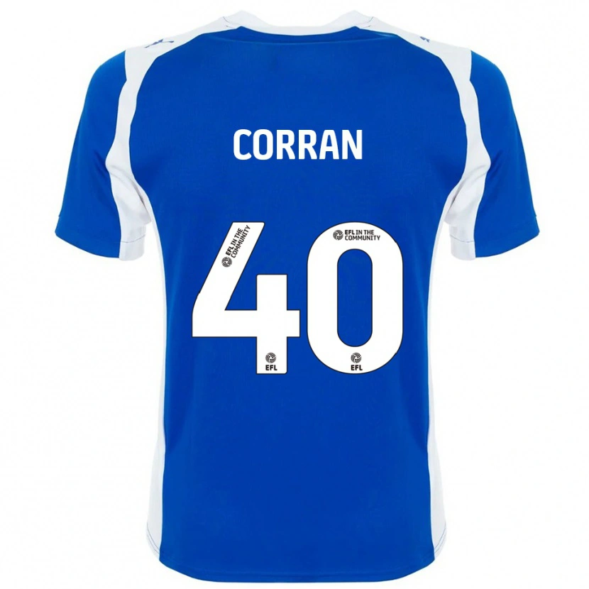 Danxen Dames Matthew Corran #40 Blauw Wit Thuisshirt Thuistenue 2025/26 T-Shirt België