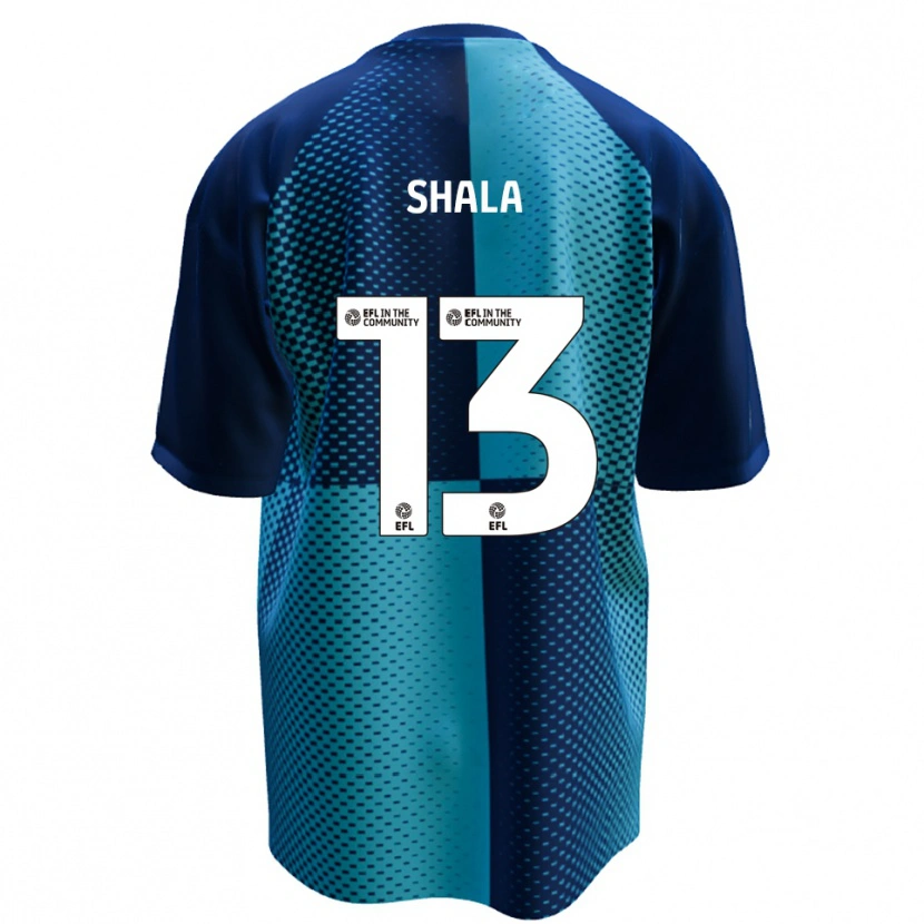 Danxen Dames Laurence Shala #13 Blauw Hemelsblauw Thuisshirt Thuistenue 2025/26 T-Shirt België