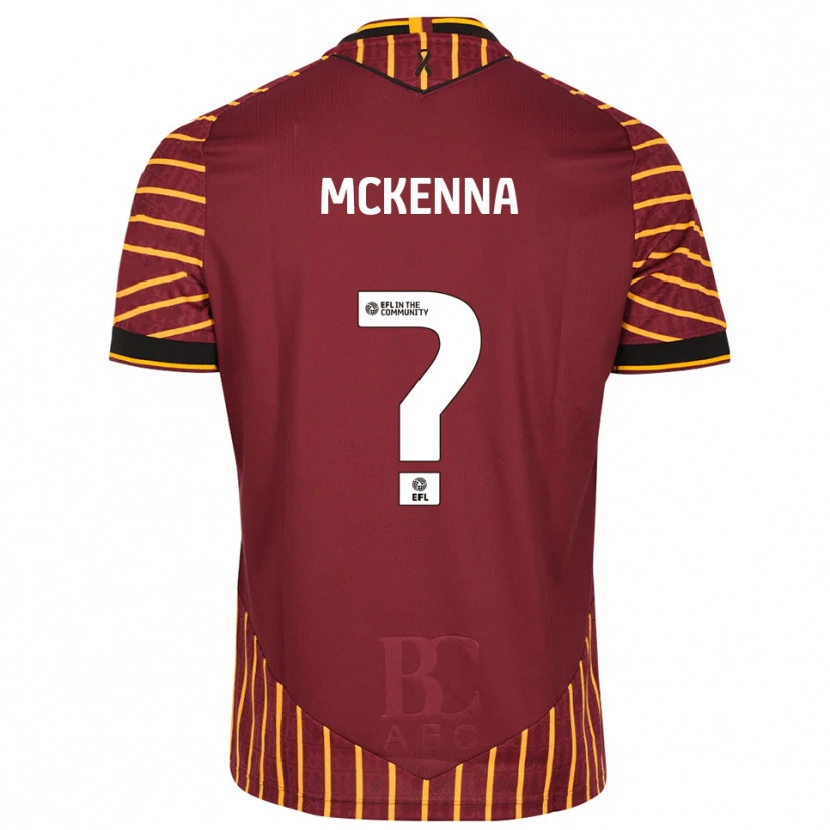 Danxen Dames Maria Mckenna #0 Oranje Bordeauxrood Thuisshirt Thuistenue 2025/26 T-Shirt België