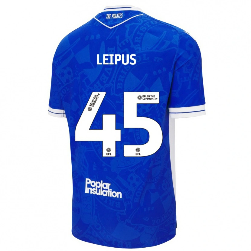 Danxen Dames Brooklyn Leipus #45 Blauw Wit Thuisshirt Thuistenue 2025/26 T-Shirt België