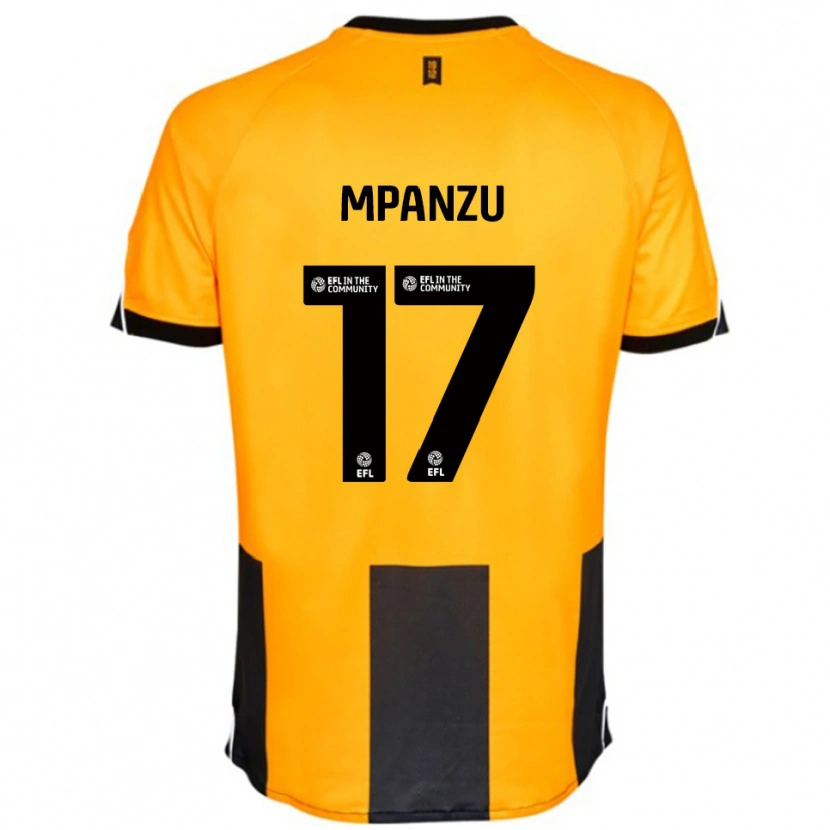 Danxen Dames Pelly Ruddock Mpanzu #17 Oranje Zwart Thuisshirt Thuistenue 2025/26 T-Shirt België