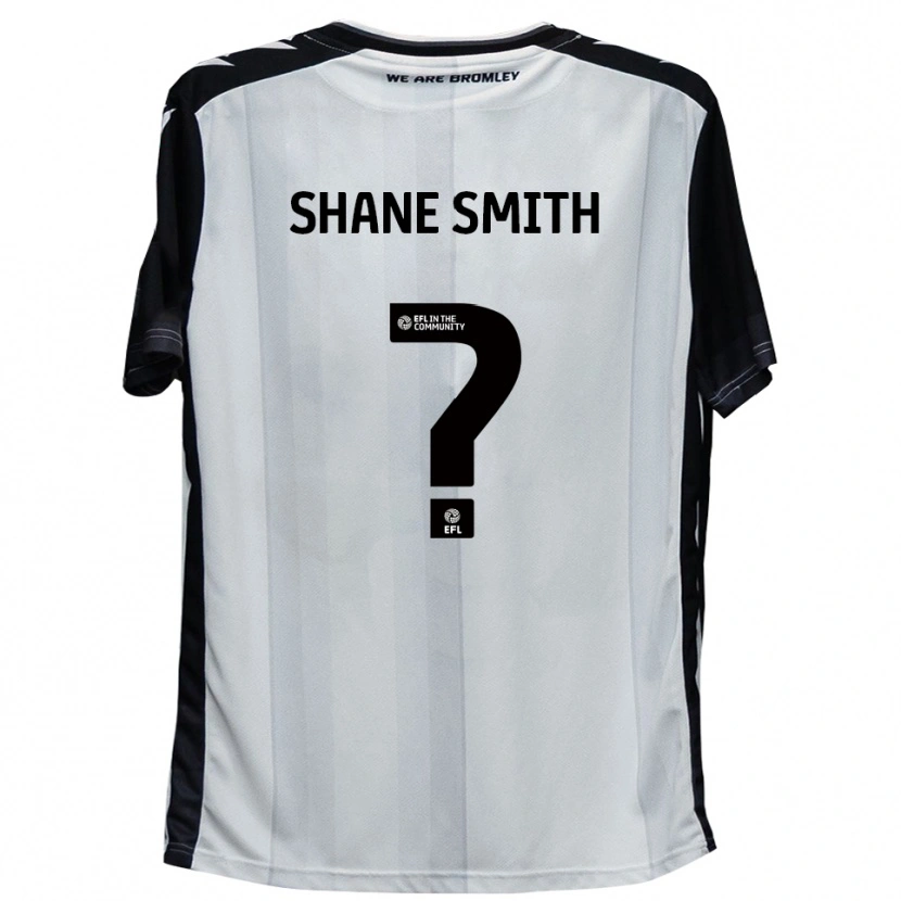 Danxen Dames Shane Smith #0 Wit Zwart Thuisshirt Thuistenue 2025/26 T-Shirt België
