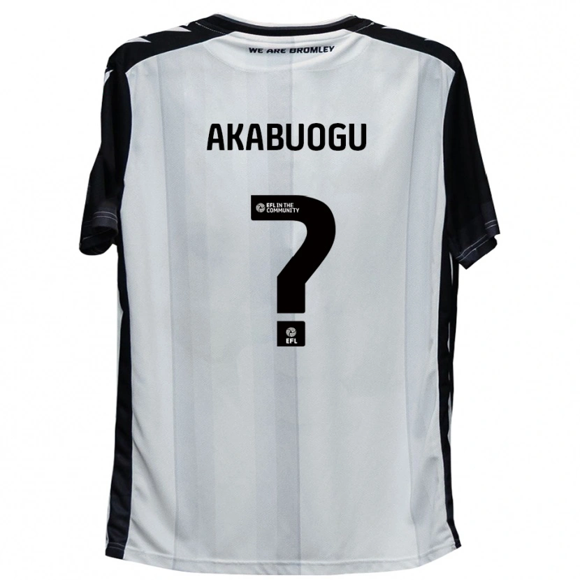 Danxen Dames Alessio Akabuogu #0 Wit Zwart Thuisshirt Thuistenue 2025/26 T-Shirt België