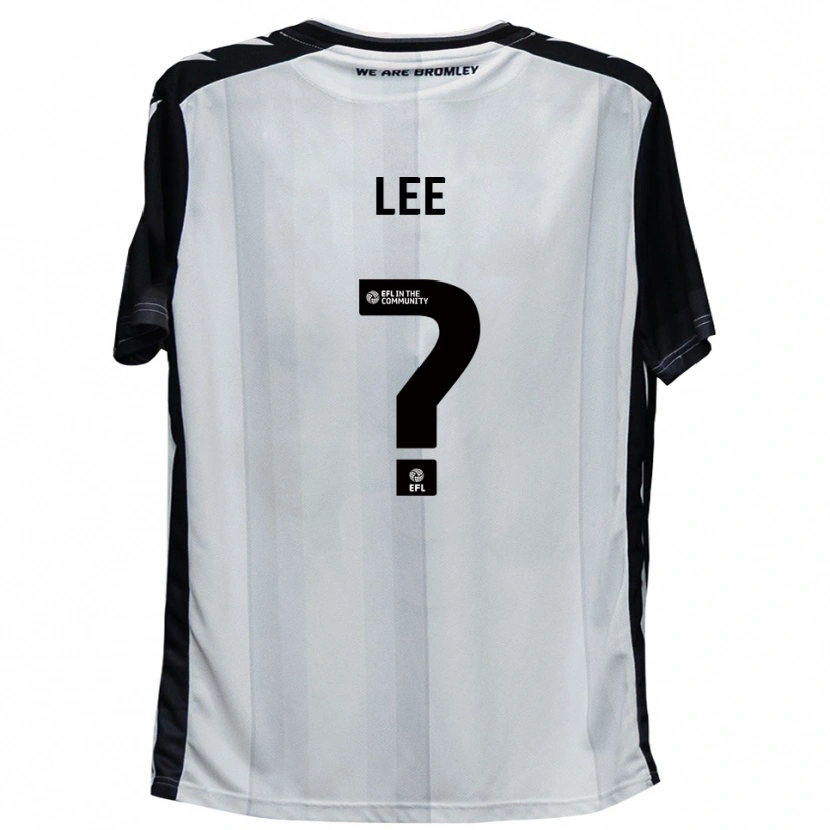 Danxen Dames Charlotte Lee #0 Wit Zwart Thuisshirt Thuistenue 2025/26 T-Shirt België