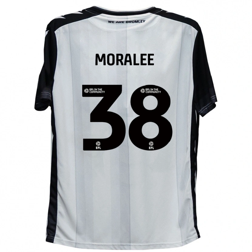 Danxen Dames Frankie Moralee #38 Wit Zwart Thuisshirt Thuistenue 2025/26 T-Shirt België