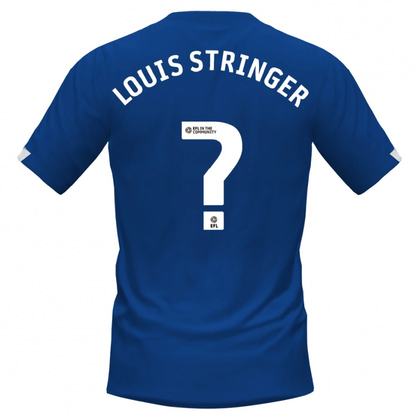Danxen Dames Ashton Louis Stringer #0 Blauw Wit Thuisshirt Thuistenue 2025/26 T-Shirt België