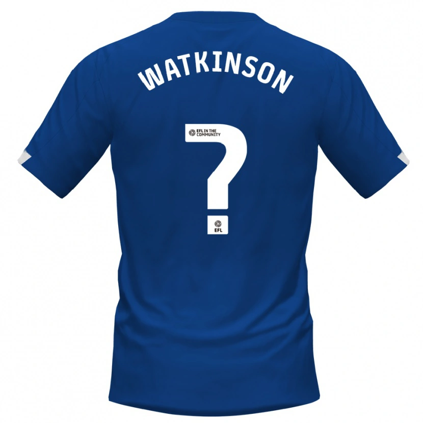 Danxen Dames Maddie Watkinson #0 Blauw Wit Thuisshirt Thuistenue 2025/26 T-Shirt België
