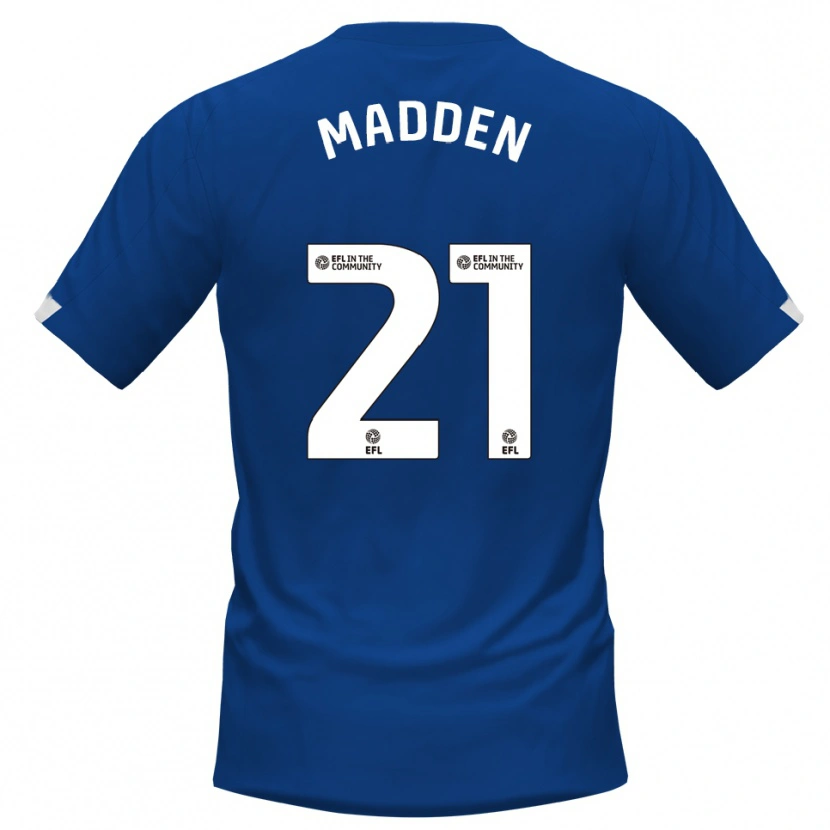 Danxen Dames Paddy Madden #21 Blauw Wit Thuisshirt Thuistenue 2025/26 T-Shirt België