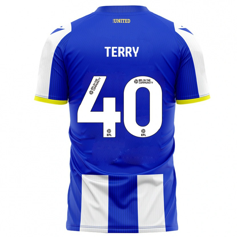 Danxen Dames Frankie Terry #40 Blauw Wit Thuisshirt Thuistenue 2025/26 T-Shirt België