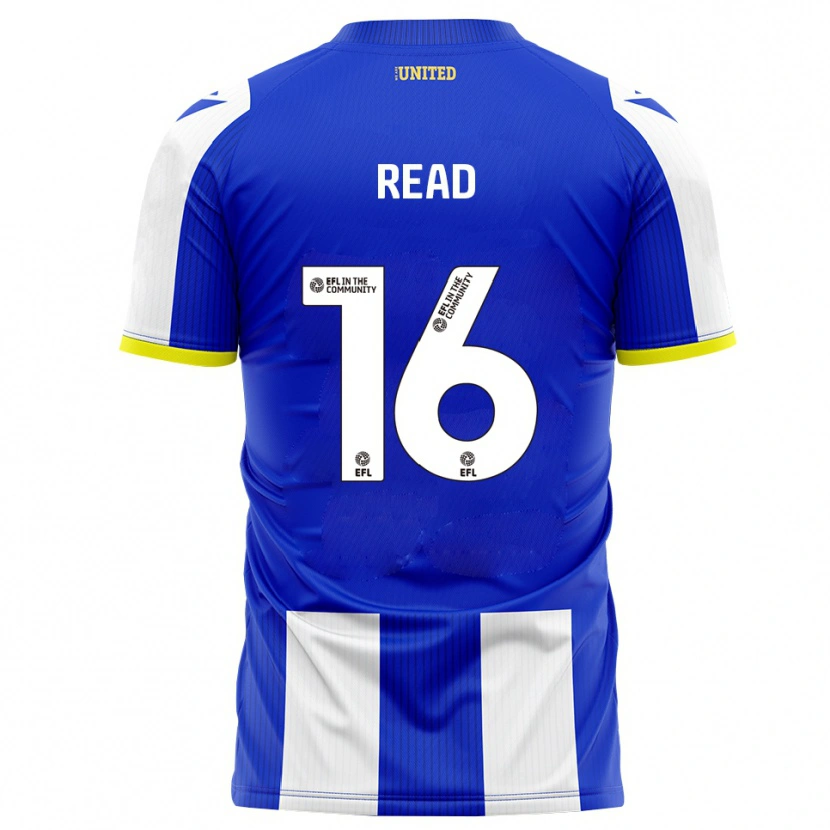 Danxen Dames Arthur Read #16 Blauw Wit Thuisshirt Thuistenue 2025/26 T-Shirt België