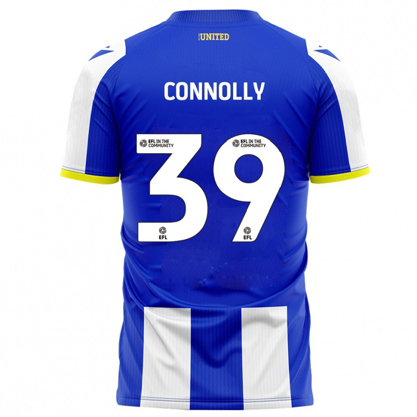 Danxen Dames Kien Connolly #39 Blauw Wit Thuisshirt Thuistenue 2025/26 T-Shirt België