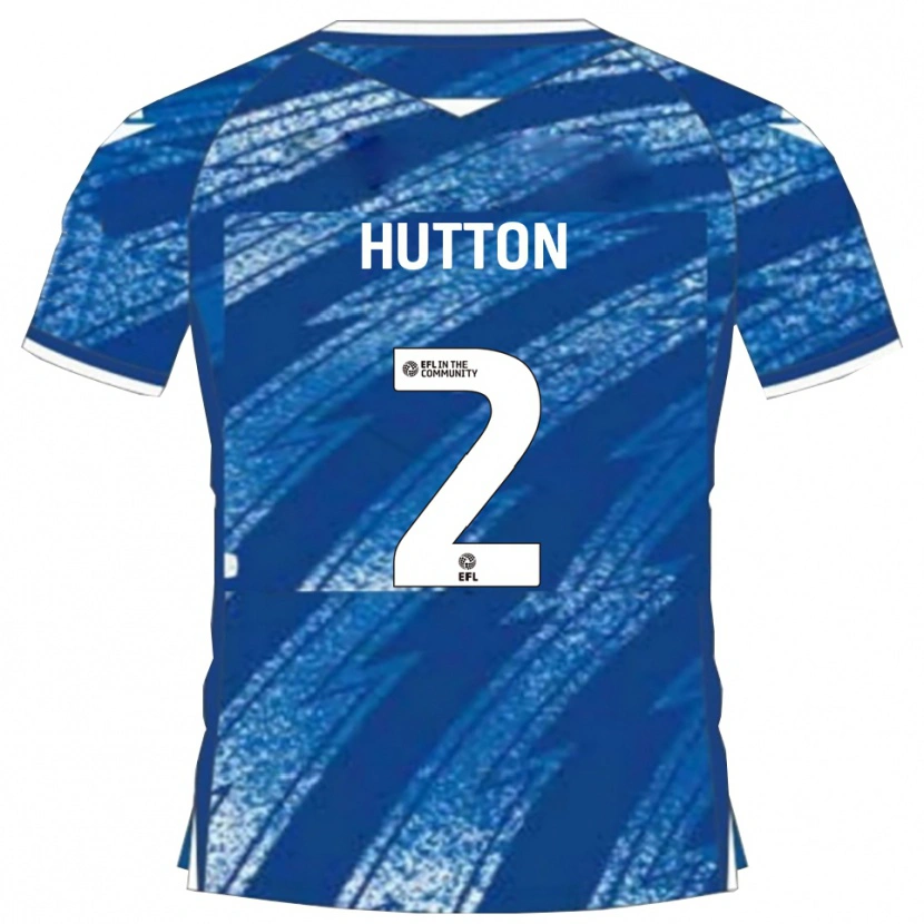Danxen Dames Remeao Hutton #2 Blauw Wit Thuisshirt Thuistenue 2025/26 T-Shirt België