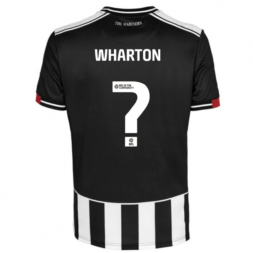 Danxen Dames Beth Wharton #0 Zwart Wit Rood Thuisshirt Thuistenue 2025/26 T-Shirt België