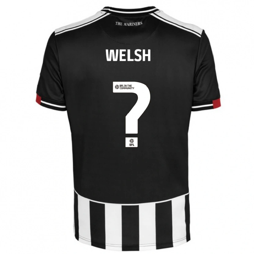 Danxen Dames Pariss Welsh #0 Zwart Wit Rood Thuisshirt Thuistenue 2025/26 T-Shirt België