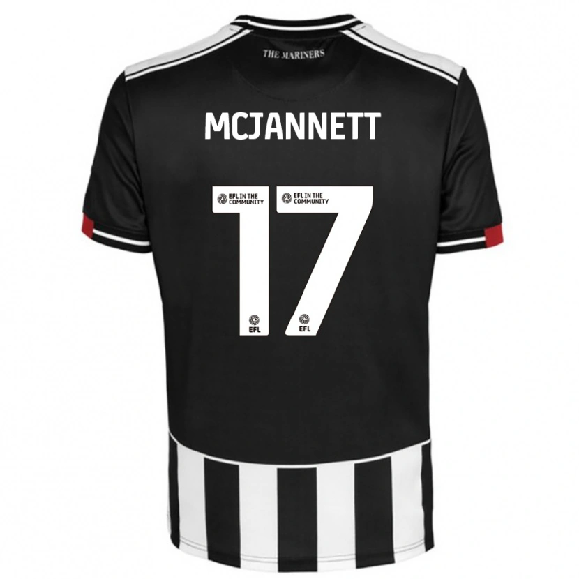 Danxen Dames Cameron Mcjannett #17 Zwart Wit Rood Thuisshirt Thuistenue 2025/26 T-Shirt België