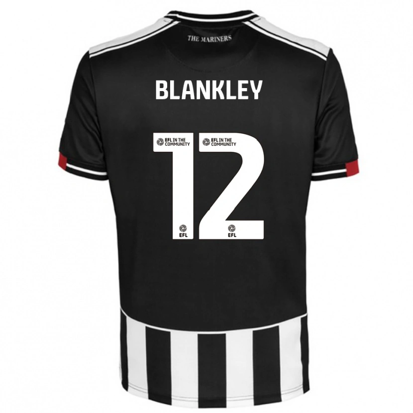 Danxen Dames Jaxon Blankley #12 Zwart Wit Rood Thuisshirt Thuistenue 2025/26 T-Shirt België