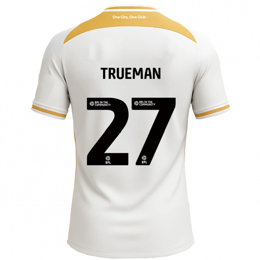 Danxen Dames Connal Trueman #27 Wit Goud Thuisshirt Thuistenue 2025/26 T-Shirt België
