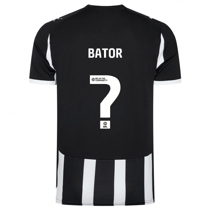 Danxen Dames Sam Bator #0 Zwart Wit Thuisshirt Thuistenue 2025/26 T-Shirt België