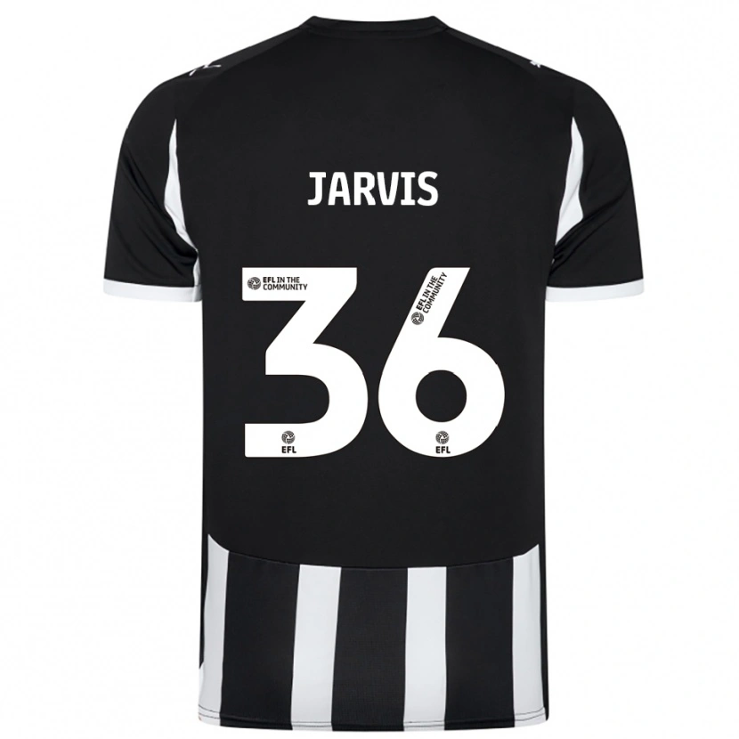 Danxen Dames Will Jarvis #36 Zwart Wit Thuisshirt Thuistenue 2025/26 T-Shirt België