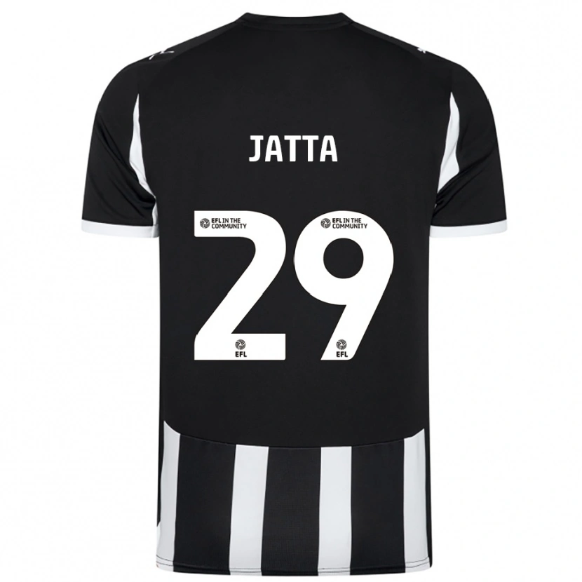 Danxen Dames Alassana Jatta #29 Zwart Wit Thuisshirt Thuistenue 2025/26 T-Shirt België