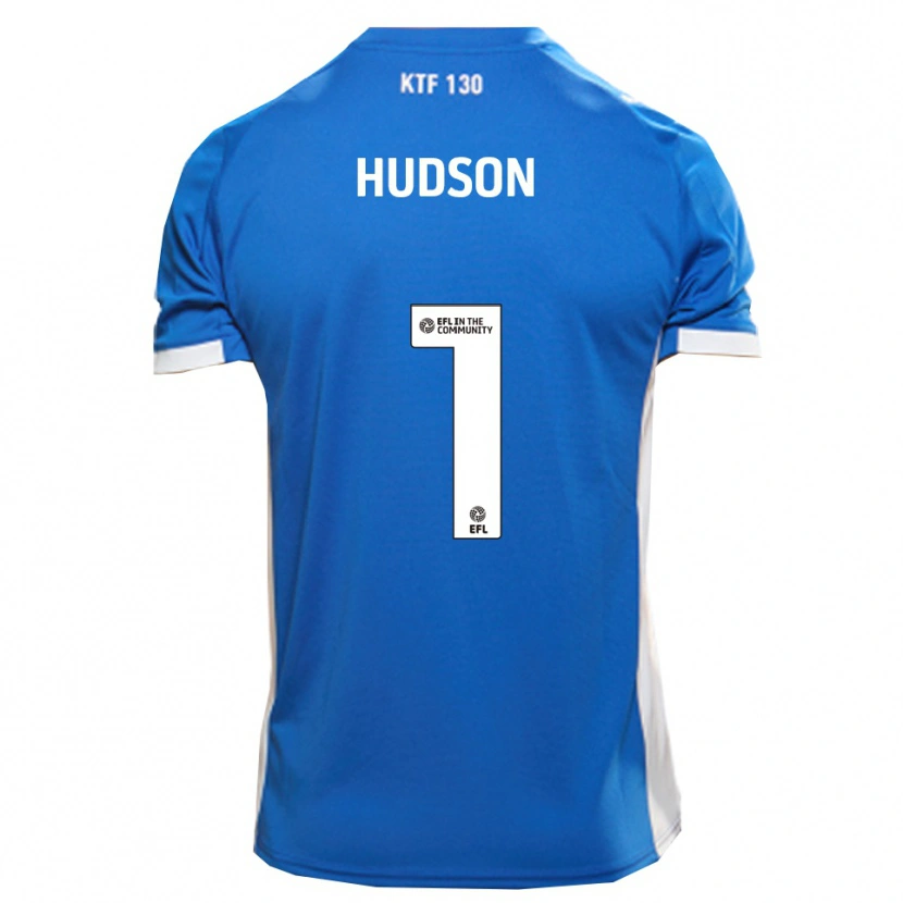 Danxen Dames Mathew Hudson #1 Blauw Wit Thuisshirt Thuistenue 2025/26 T-Shirt België