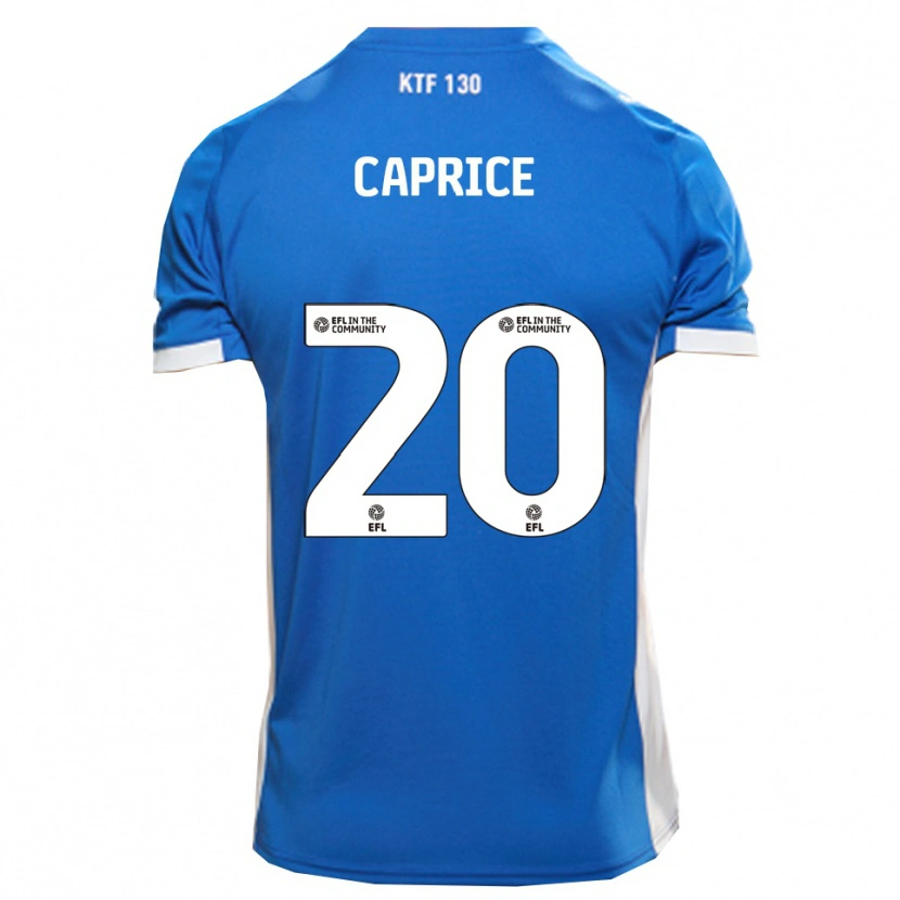 Danxen Dames Jake Caprice #20 Blauw Wit Thuisshirt Thuistenue 2025/26 T-Shirt België