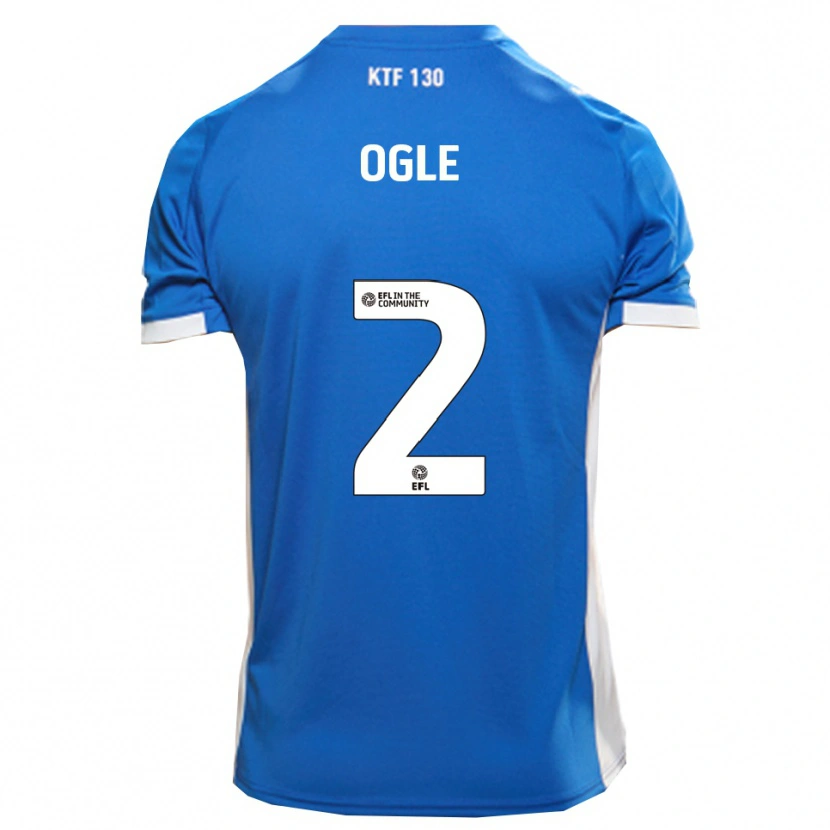 Danxen Dames Reagan Ogle #2 Blauw Wit Thuisshirt Thuistenue 2025/26 T-Shirt België