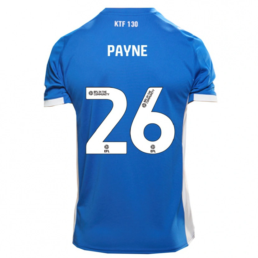 Danxen Dames Kai Payne #26 Blauw Wit Thuisshirt Thuistenue 2025/26 T-Shirt België