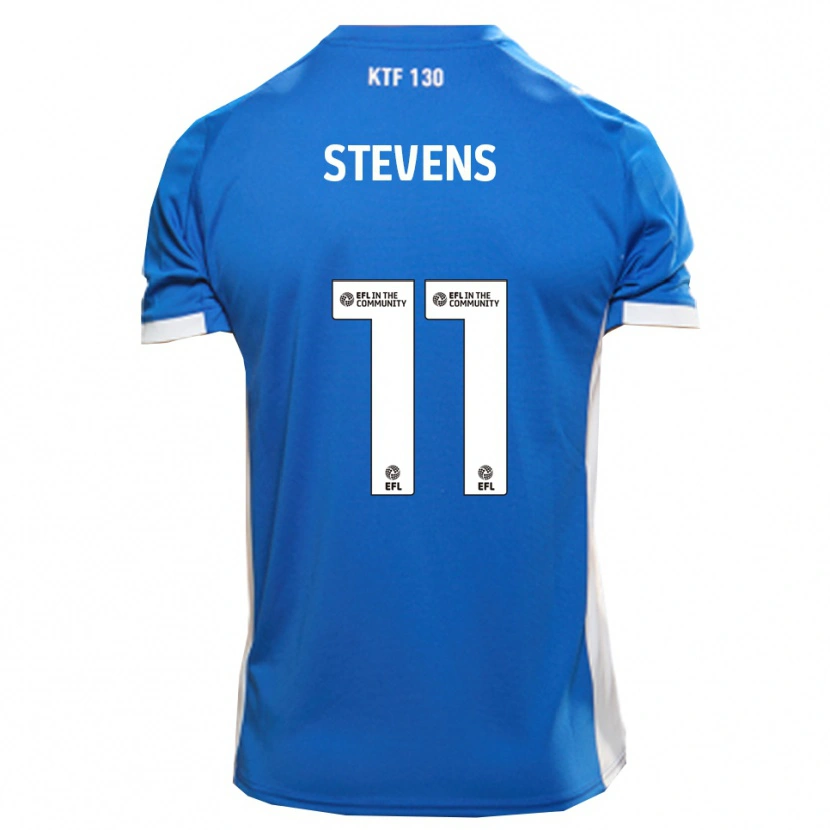 Danxen Dames Jack Stevens #11 Blauw Wit Thuisshirt Thuistenue 2025/26 T-Shirt België