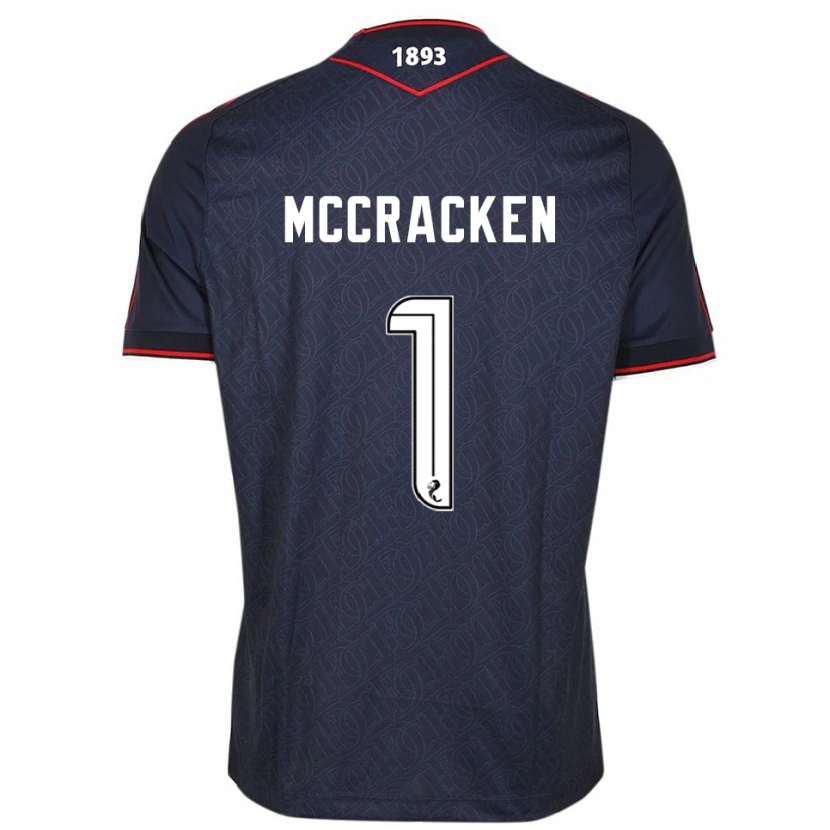 Danxen Dames Jon Mccracken #1 Marine Wit Thuisshirt Thuistenue 2025/26 T-Shirt België