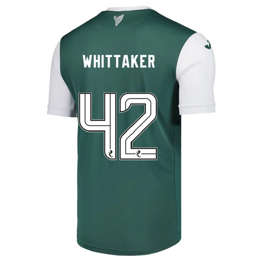 Danxen Dames Rory Whittaker #42 Groen Wit Thuisshirt Thuistenue 2025/26 T-Shirt België