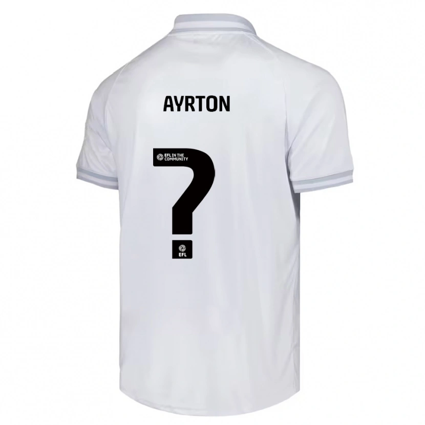 Danxen Dames Bethany Ayrton #0 Wit Grijs Zwart Uitshirt Uittenue 2025/26 T-Shirt België
