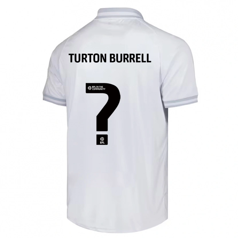Danxen Dames Melissa Turton-Burrell #0 Wit Grijs Zwart Uitshirt Uittenue 2025/26 T-Shirt België