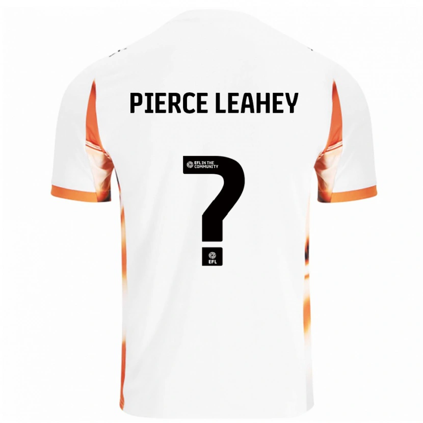 Danxen Dames Faye Pierce-Leahey #0 Wit Oranje Zwart Uitshirt Uittenue 2025/26 T-Shirt België