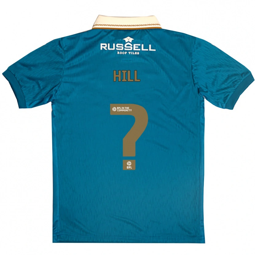 Danxen Dames Tommy Hill #0 Hemelsblauw Wit Uitshirt Uittenue 2025/26 T-Shirt België
